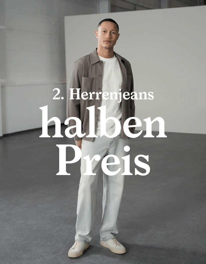 2e heren jeans halve prijs