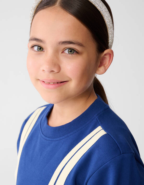 Sportliches Sweatkleid Dunkelblau SHOEBY GIRLS