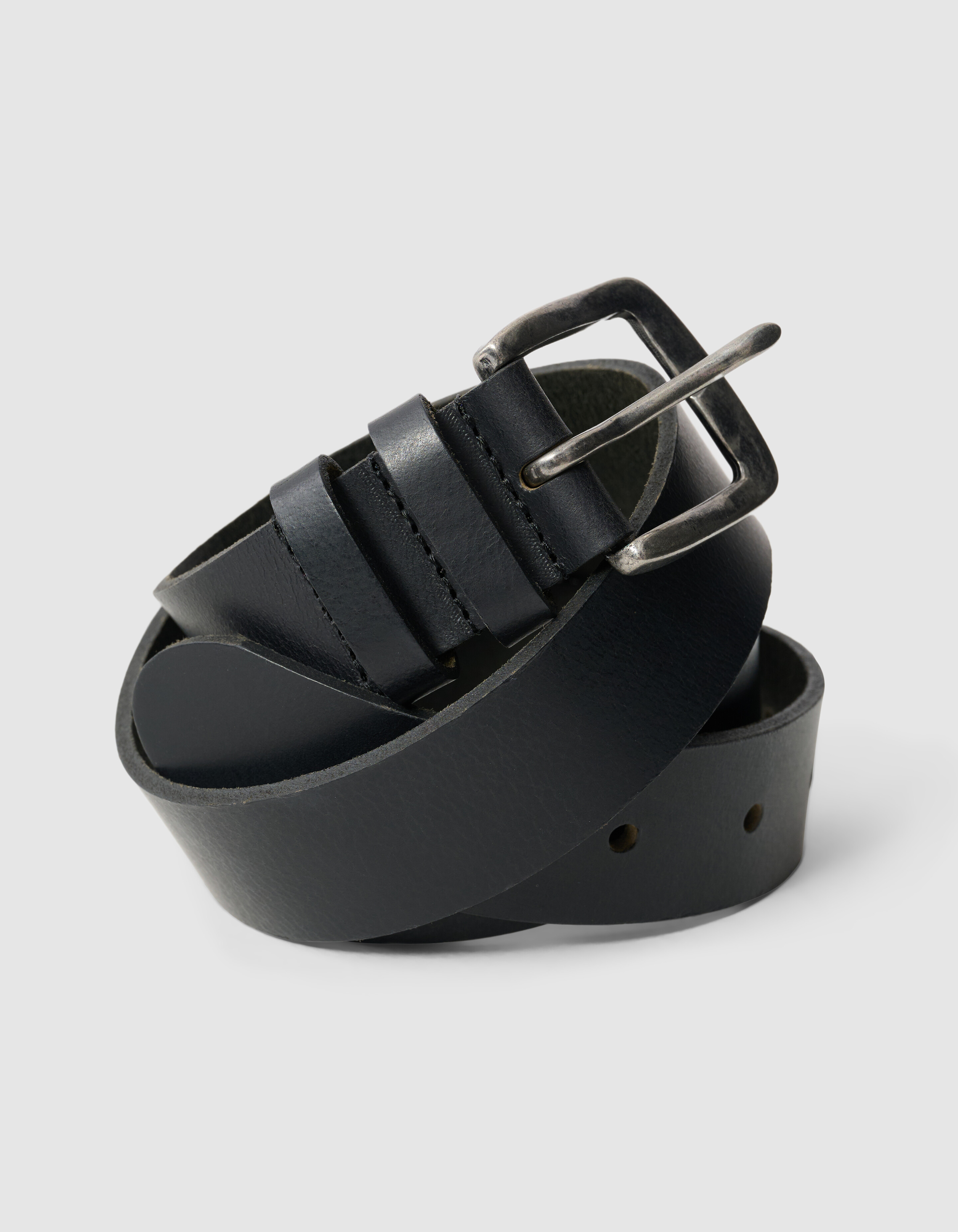 Lederg&uuml;rtel Schwarz SHOEBY ACCESSOIRES