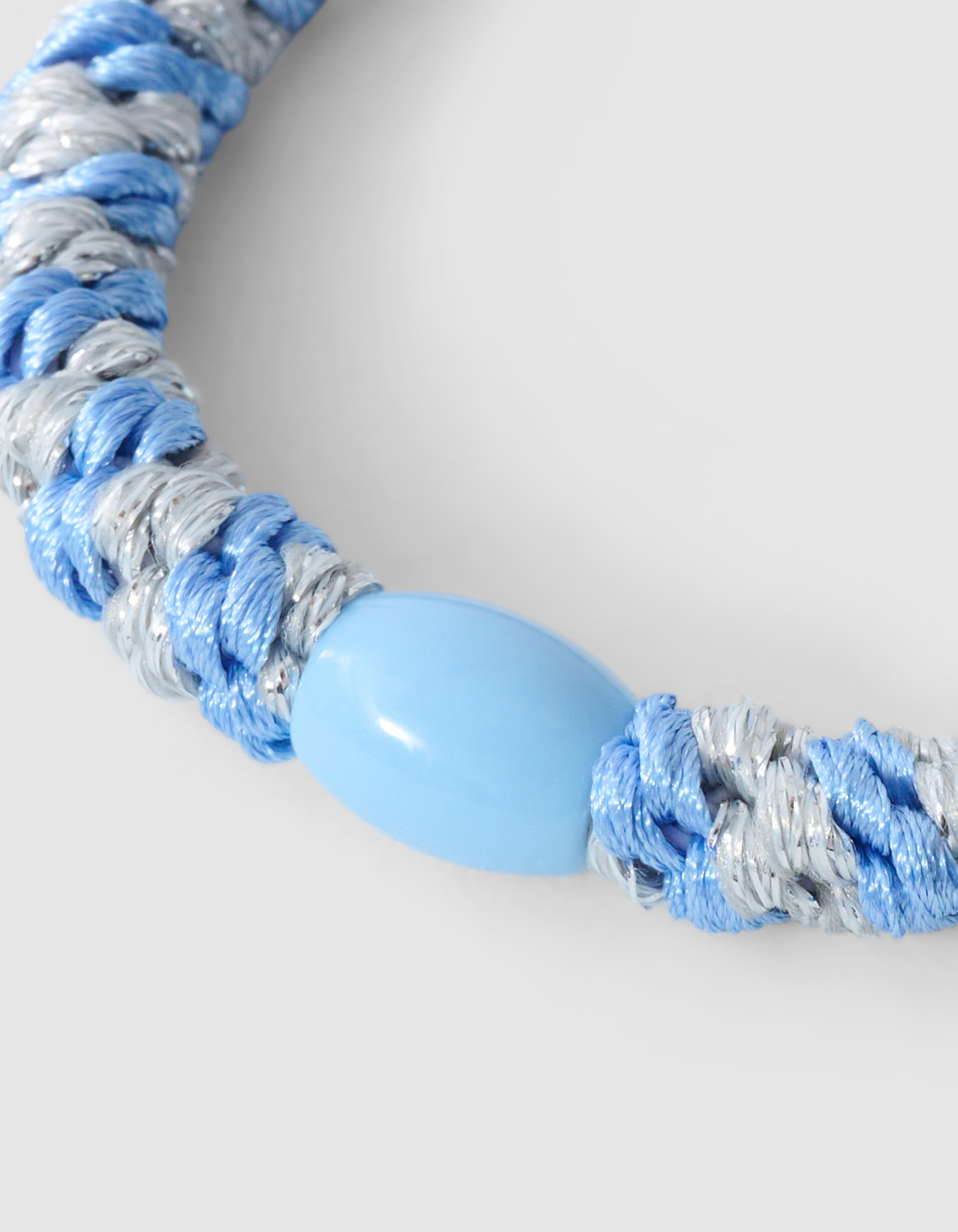 Lurex-Haarband Hellblau/Grau SHOEBY ACCESSOIRES