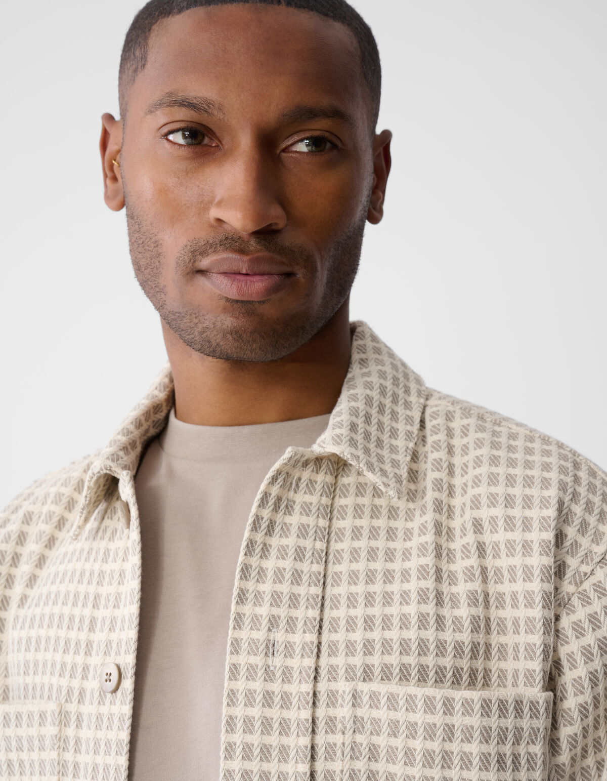 Block Overshirt Hellbraun SHOEBY MEN