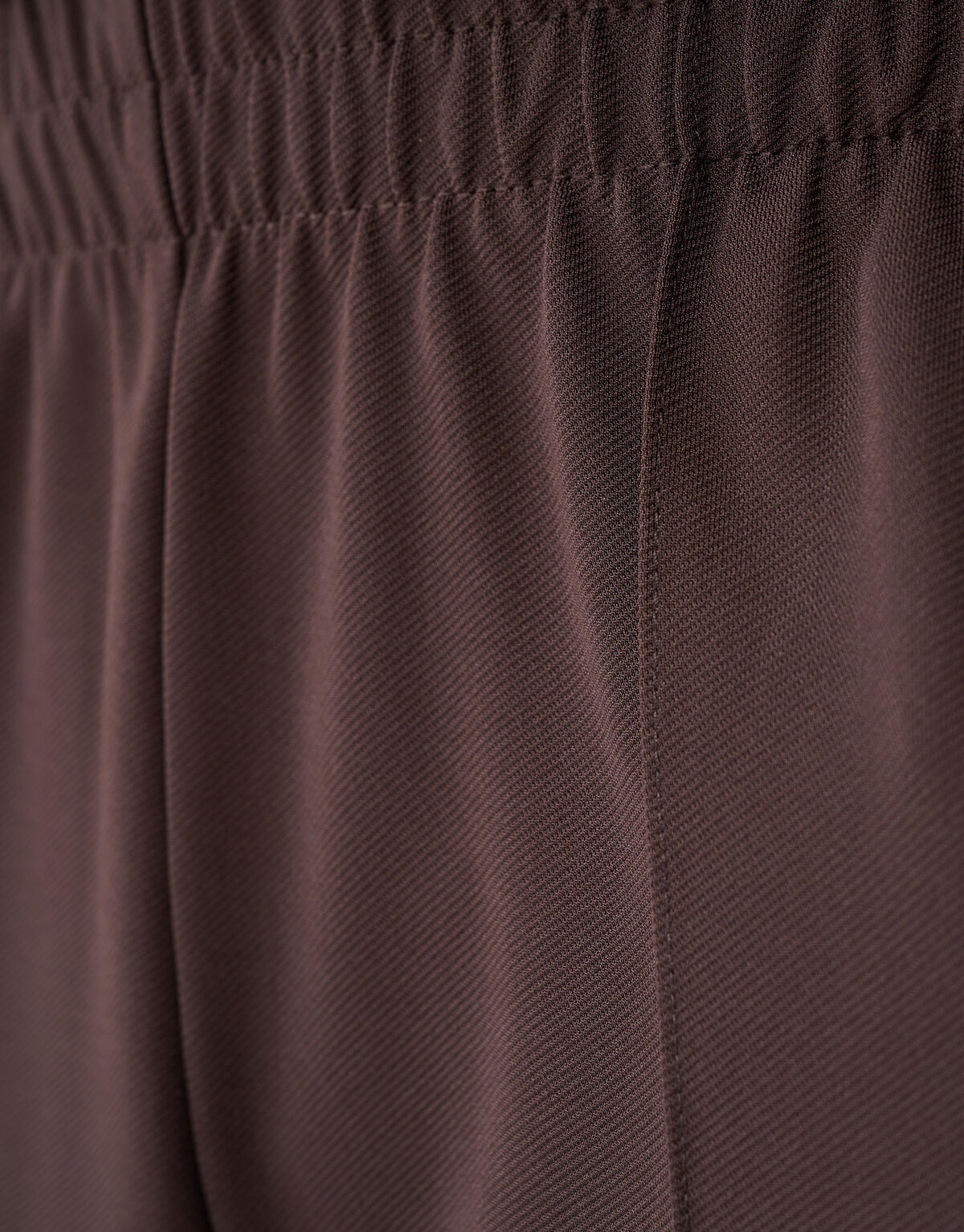 Sportliche weite Bein Hose Dunkelbraun SHOEBY WOMEN