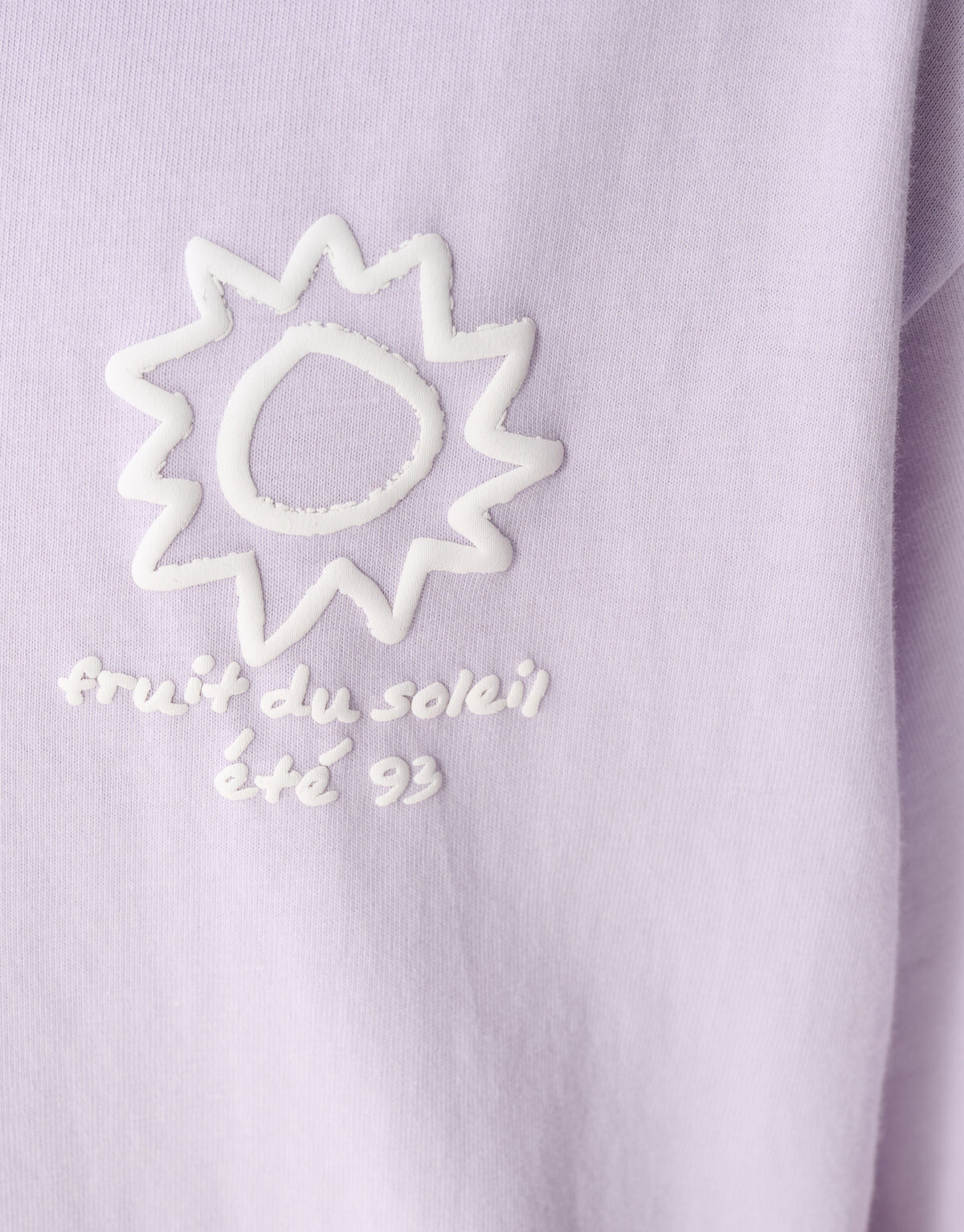 Soleil Artwork T-Shirt Helllila SHOEBY BOYS