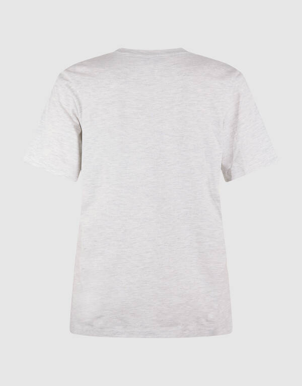 Basis T-Shirt Hellgrau SHOEBY WOMEN