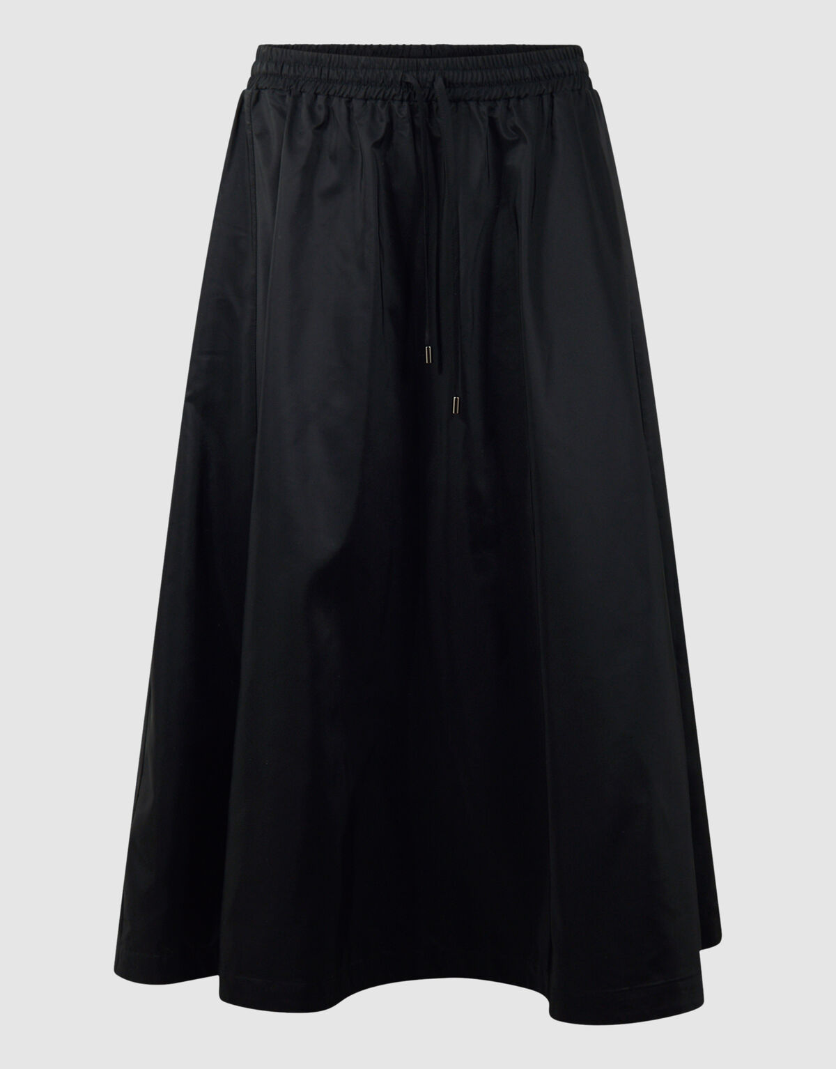 Weit geschnittener sportlicher Maxi-Rock Schwarz SHOEBY WOMEN