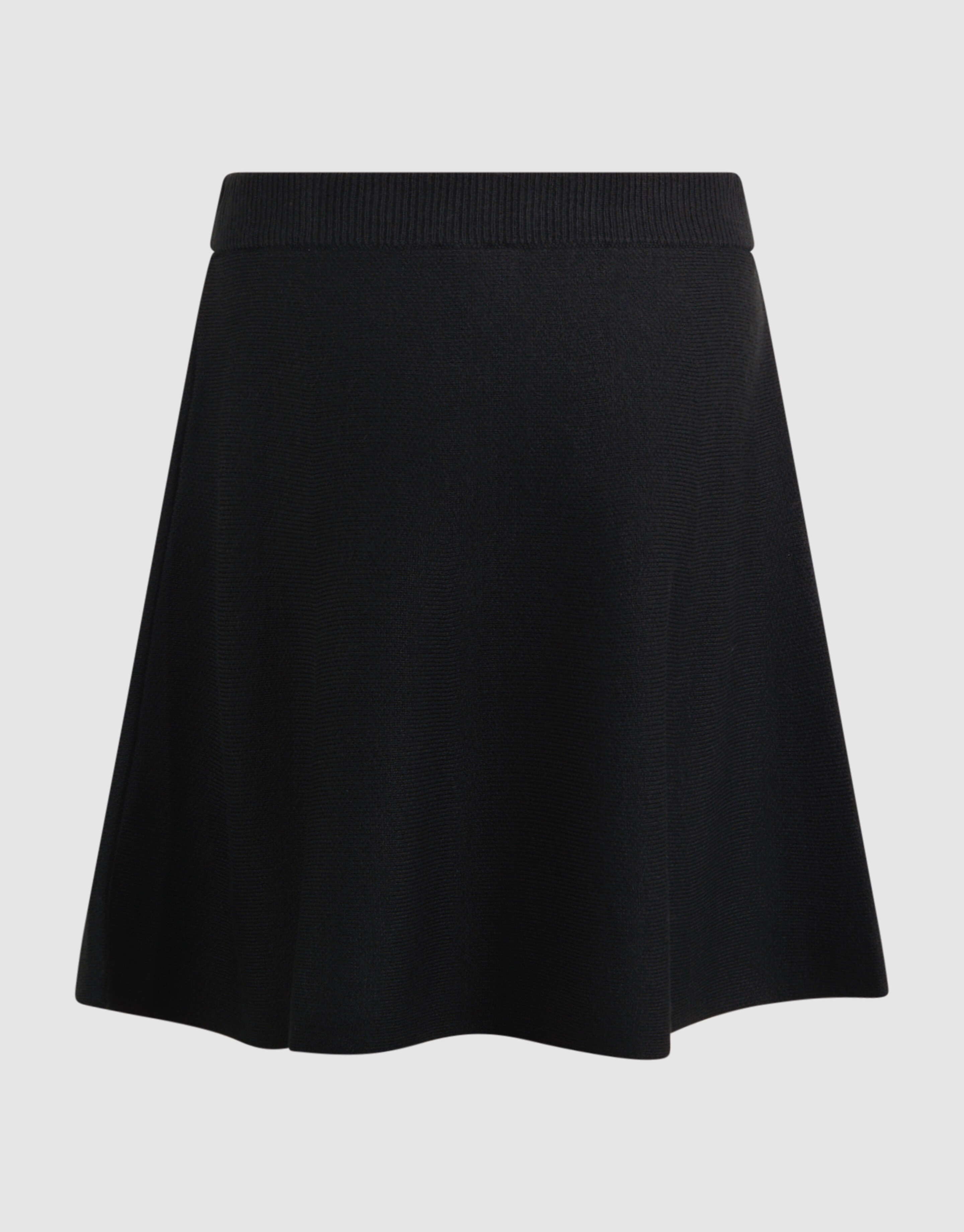 Strick-Minirock Schwarz SHOEBY GIRLS