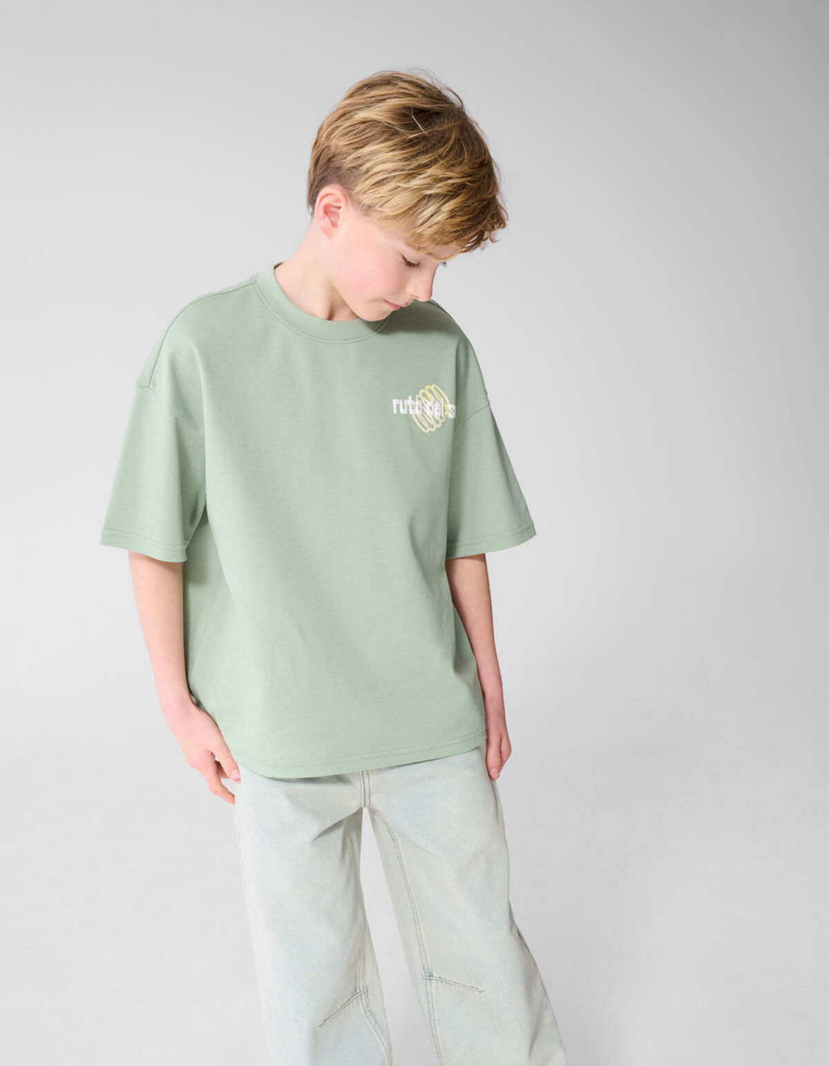 Del Sol Artwork T-Shirt Hellgr&uuml;n SHOEBY BOYS