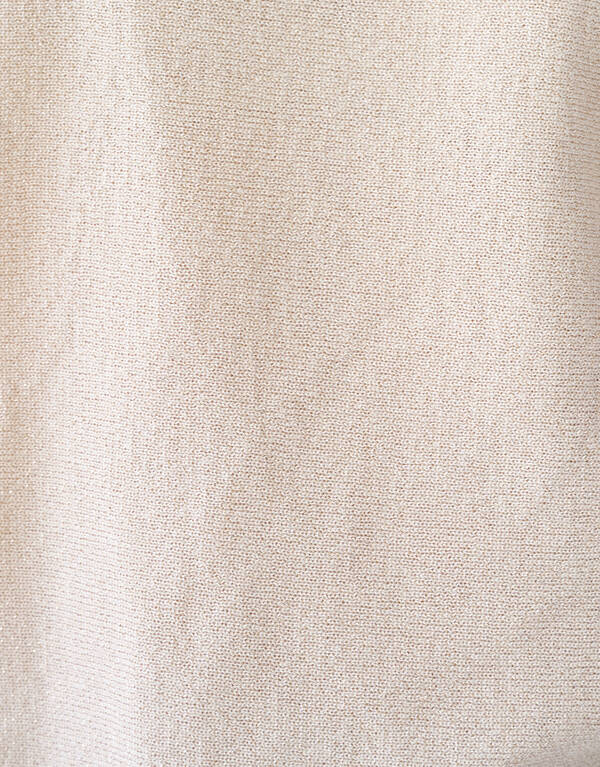 Glitzer-Fledermauspullover Beige SHOEBY WOMEN