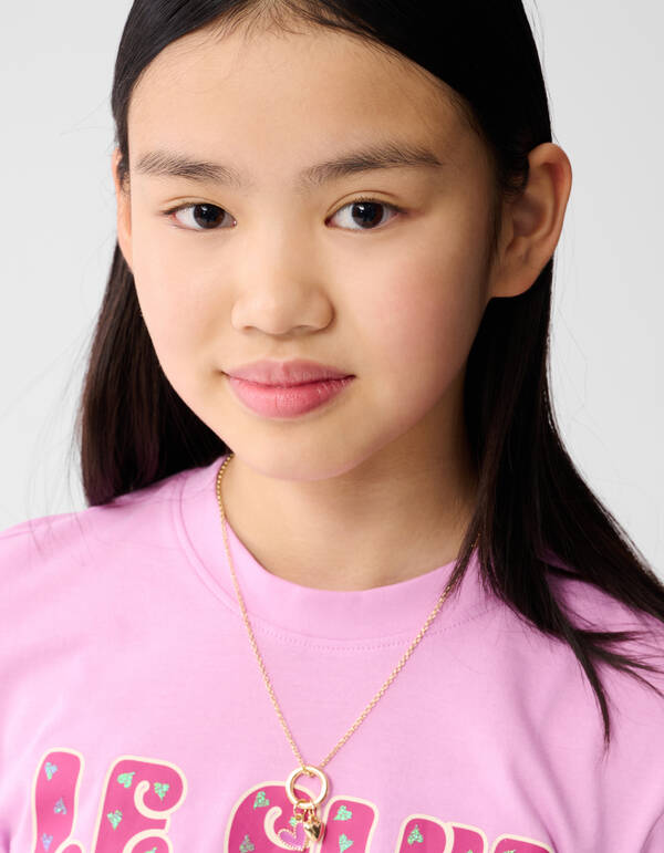 Glitter Club Artwork T-Shirt Hellrosa SHOEBY GIRLS