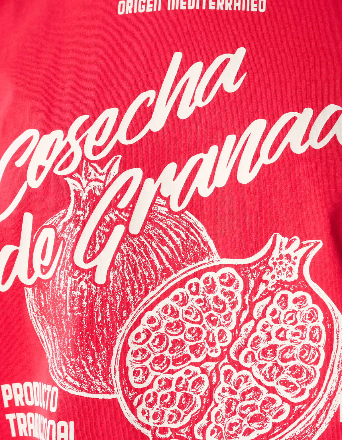 Granada Artwork T-Shirt Rot SHOEBY WOMEN