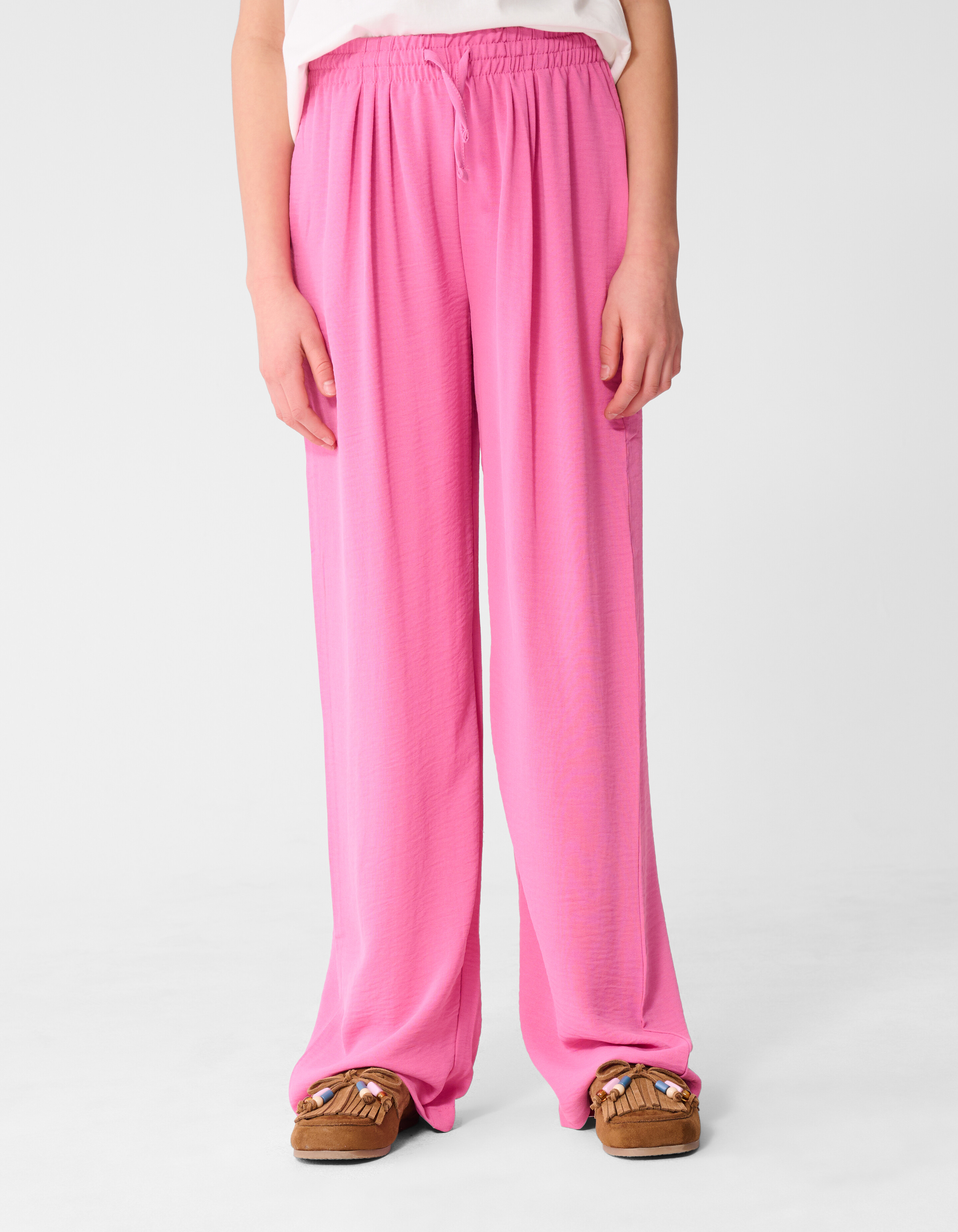 Twist Wide Leg Hose Hellrosa SHOEBY GIRLS