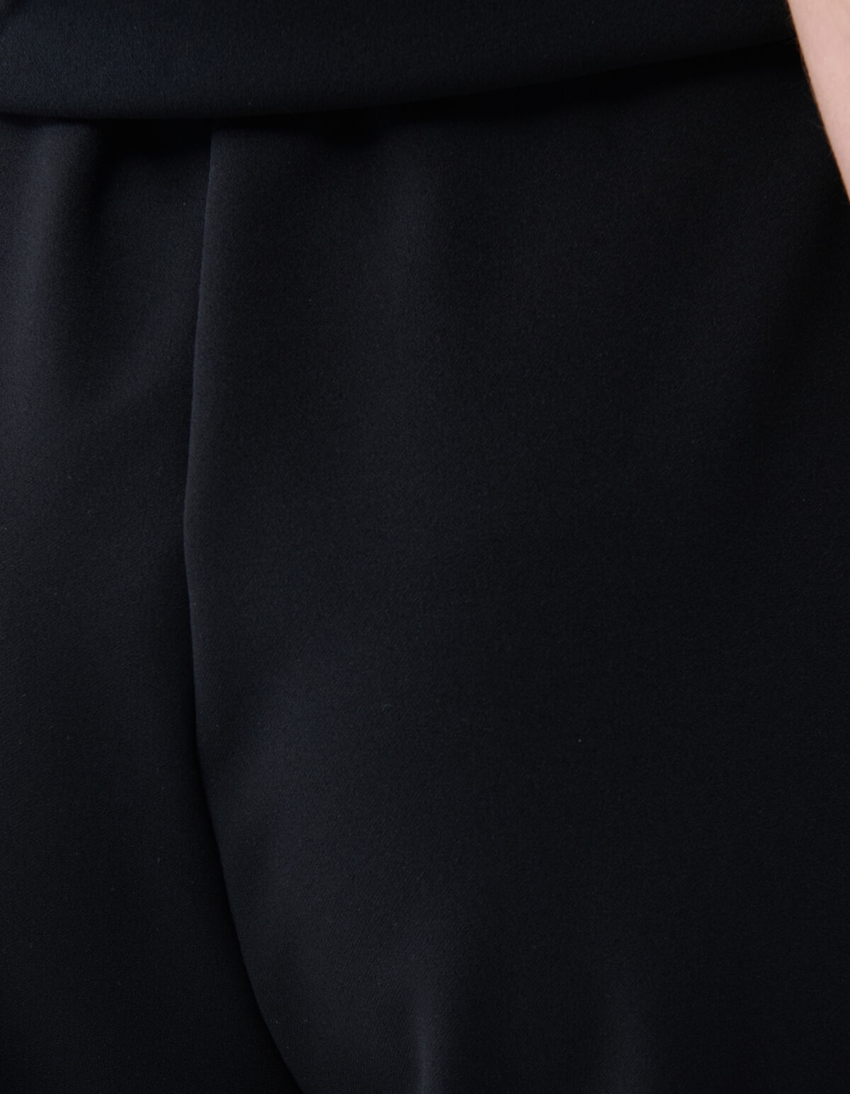 Basic-Hose mit weitem Bein Schwarz SHOEBY WOMEN