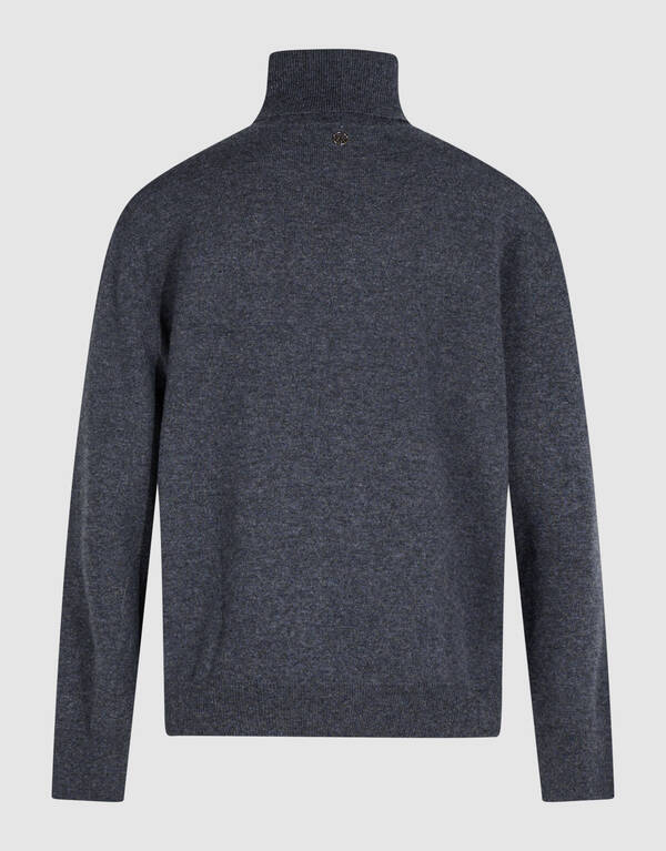 Strickrollkragenpullover Dunkelgrau By Lonneke SHOEBY WOMEN