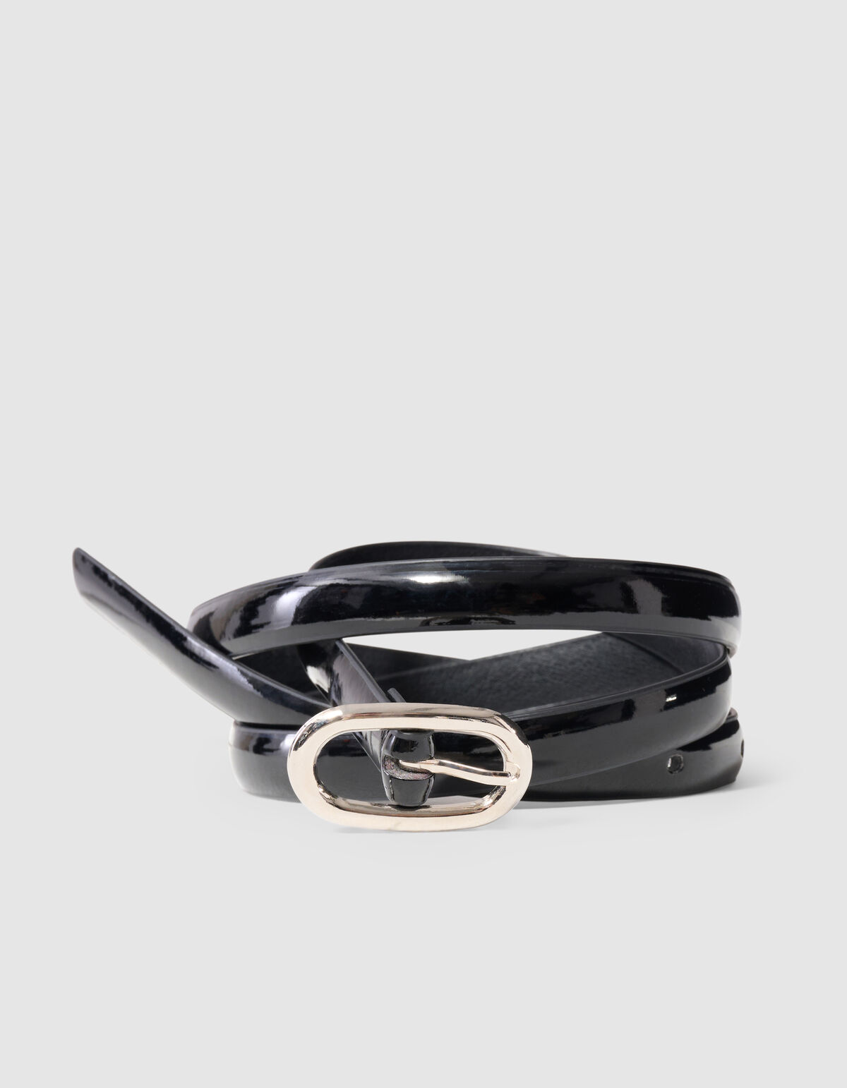 Lackg&uuml;rtel Schwarz SHOEBY ACCESSOIRES