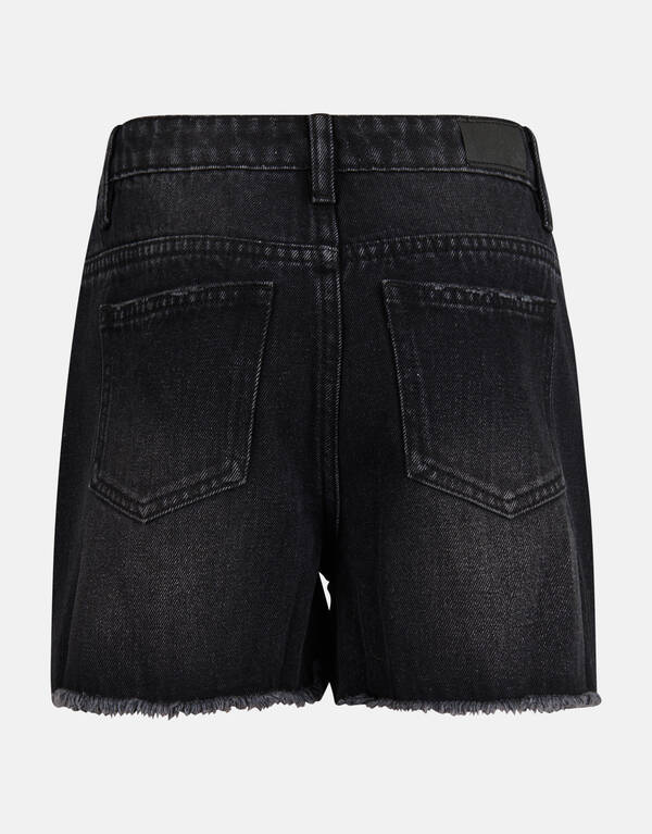 Destroy Denim Short Schwarz SHOEBY GIRLS