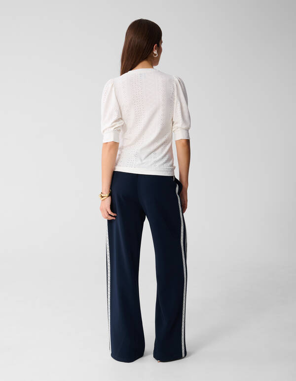 Besticktes Top Off White SHOEBY WOMEN