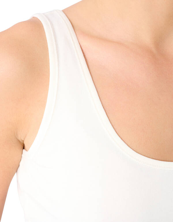 Basic Top Offwhite Eksept