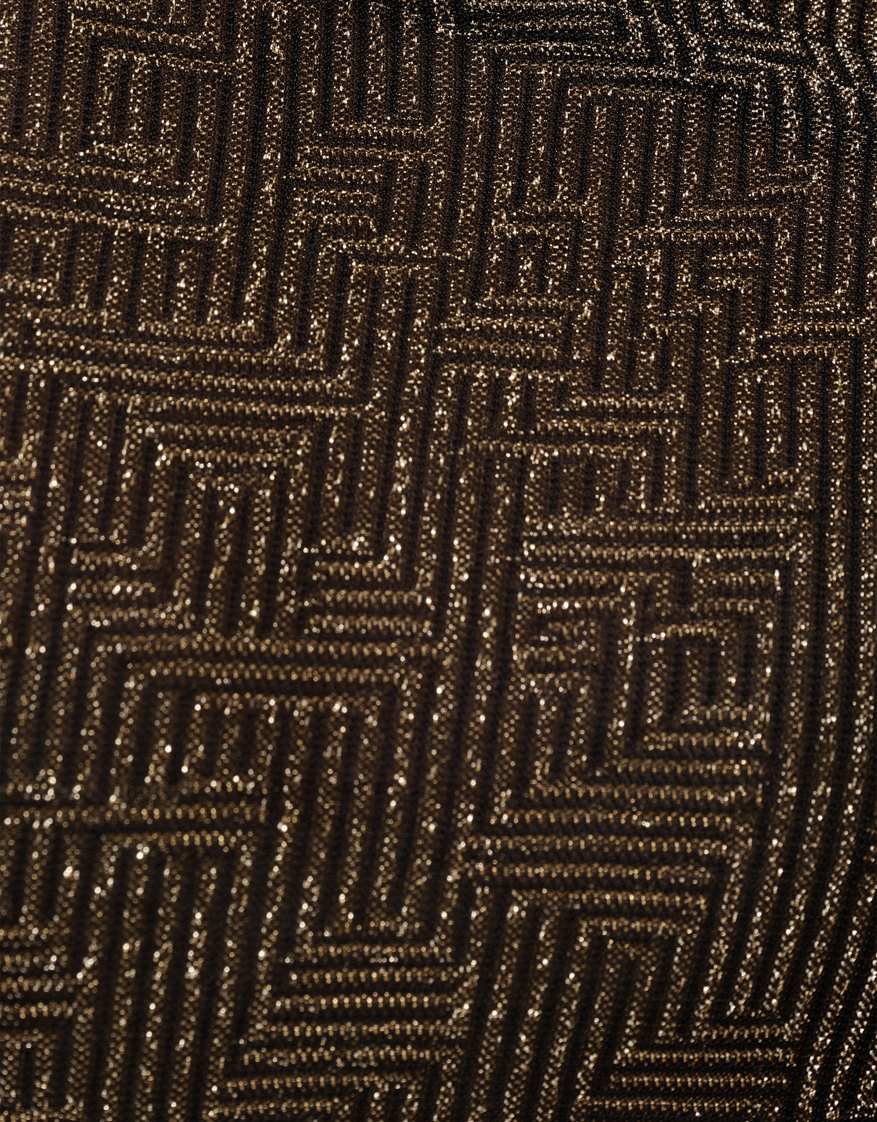 Glitzerndes Top mit Ausschnitt, Gold SHOEBY WOMEN