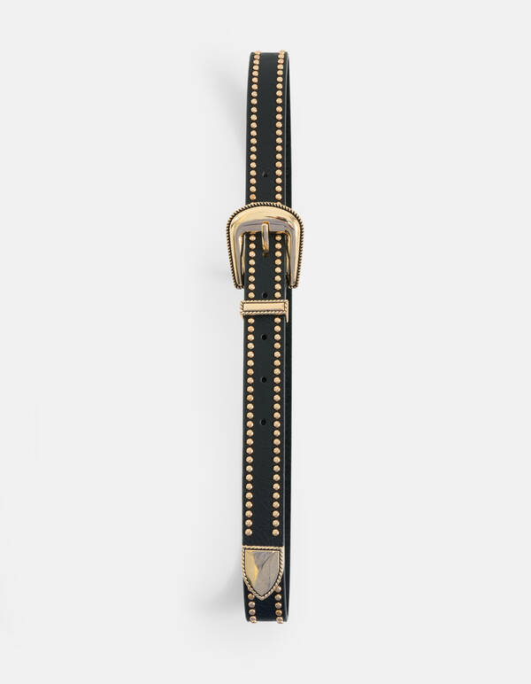 G&uuml;rtel mit Golddetails SHOEBY ACCESSOIRES