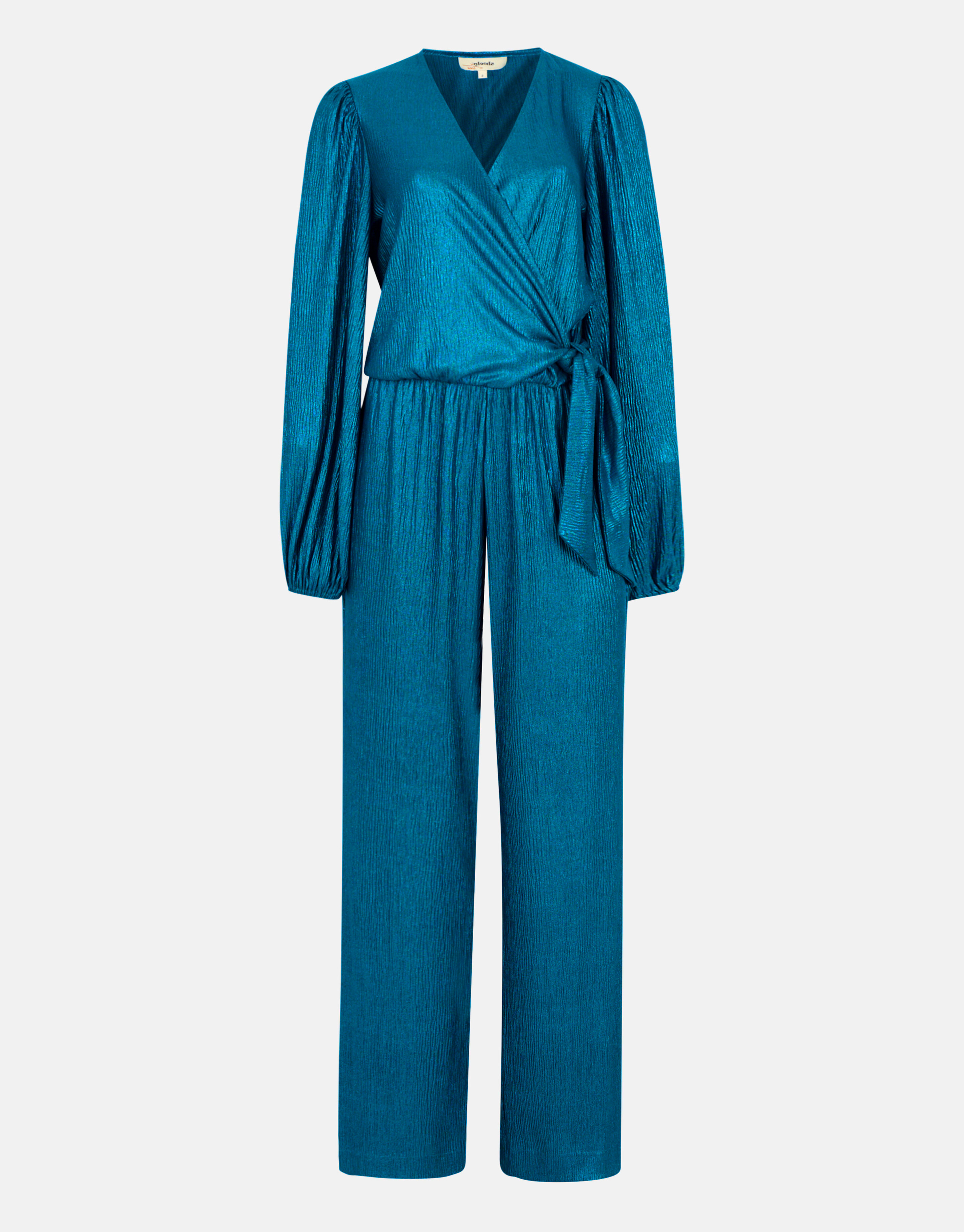 Metallic Crinkle Overall Blau SHOEBY WOMEN