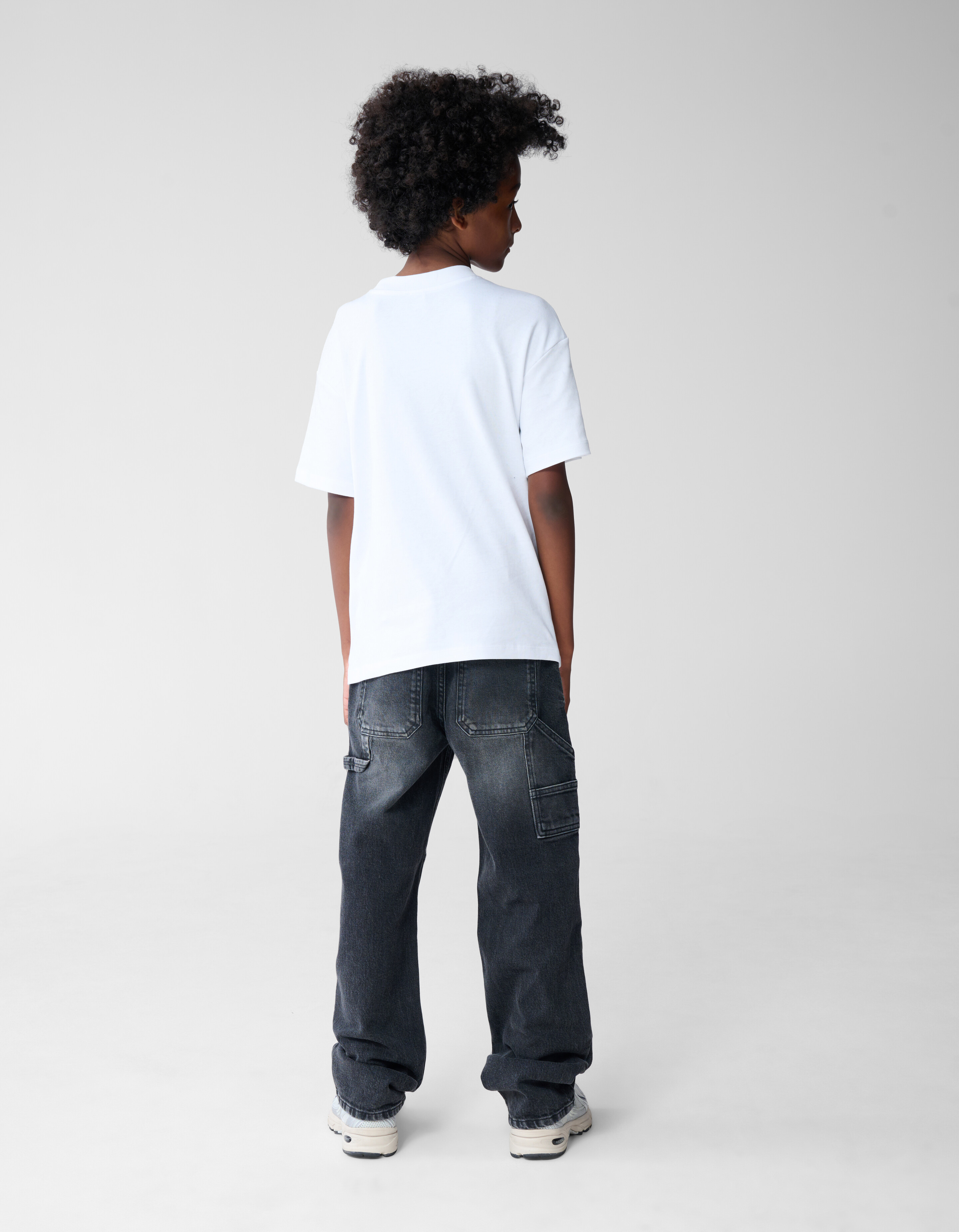 Carpenter Straight Fit Jeans Dunkelgrau SHOEBY BOYS