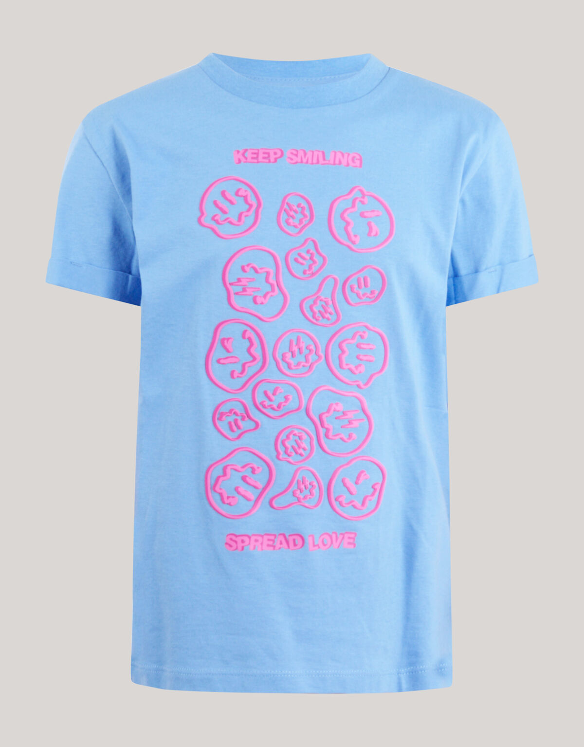 Kunstwerk T-shirt Blau SHOEBY GIRLS