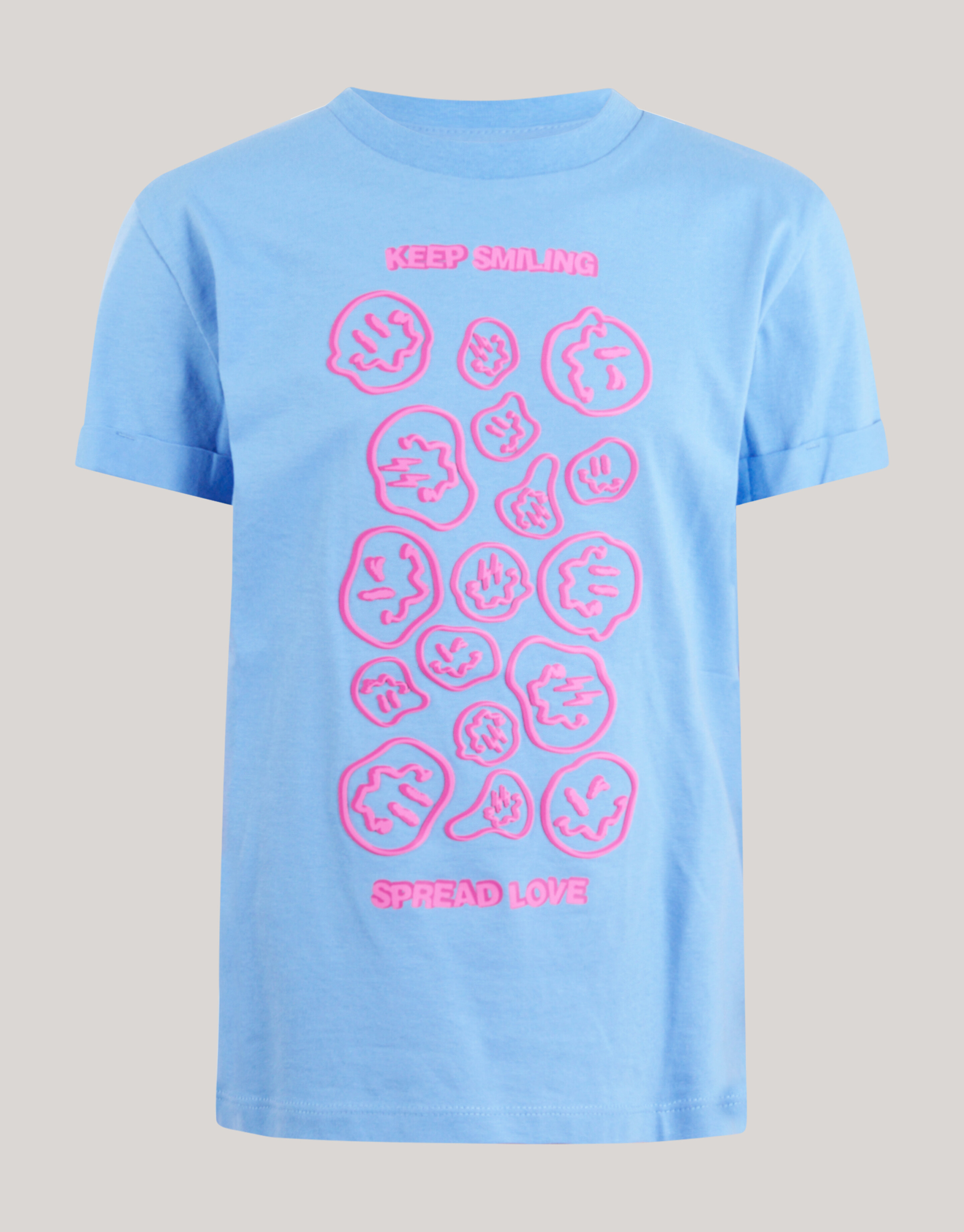 Kunstwerk T-shirt Blau SHOEBY GIRLS