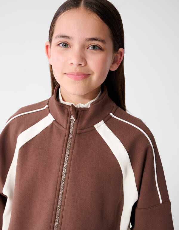 Label Sportweste Braun SHOEBY GIRLS