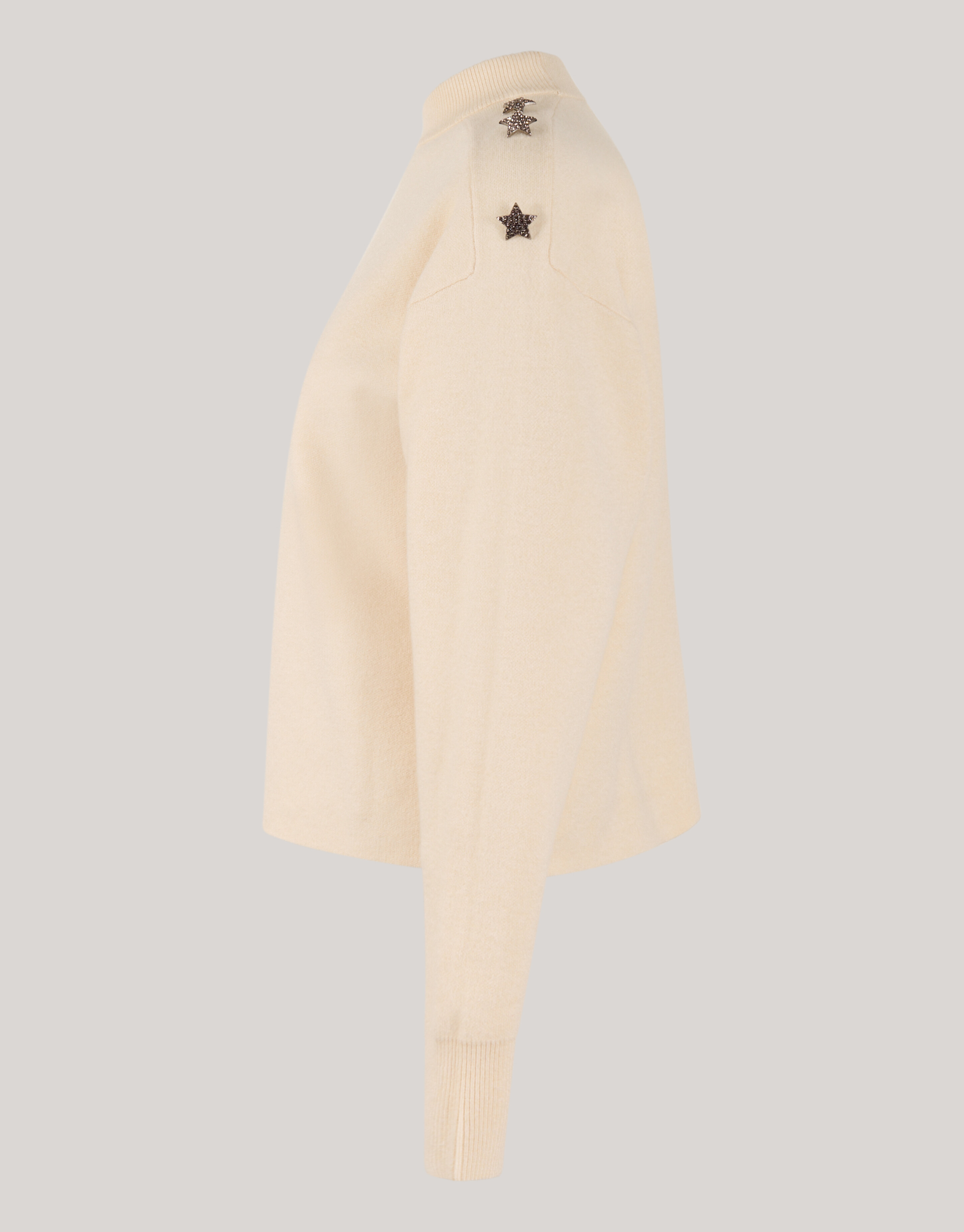 Knopf-Pullover Off White SHOEBY WOMEN