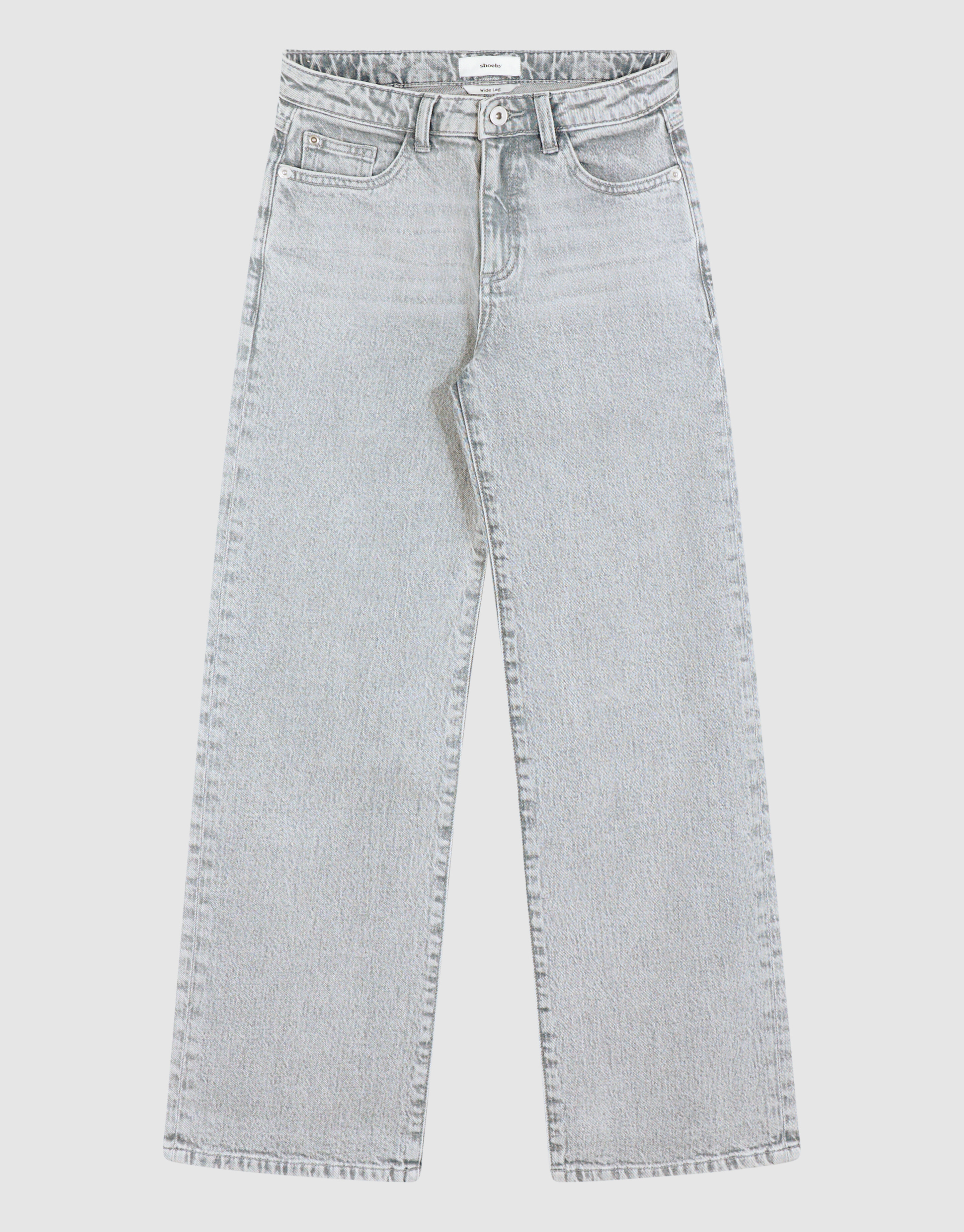 Weit geschnittene Jeans aus hellgrau SHOEBY GIRLS