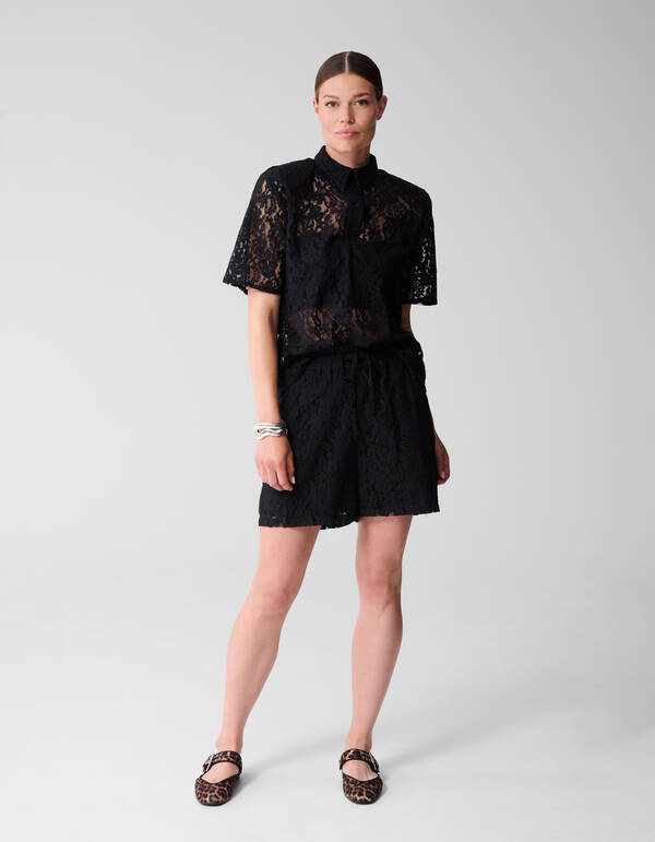 Lace Short Schwarz SHOEBY WOMEN