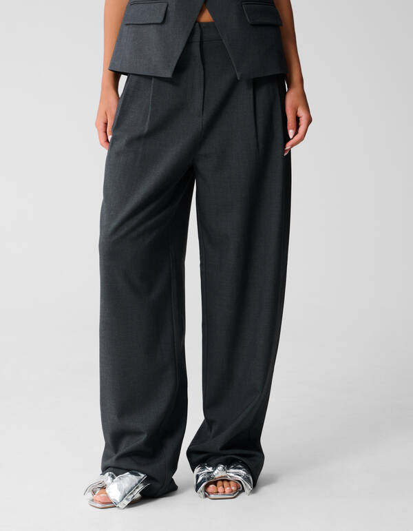 Locker sitzende Hose Dunkelgrau SHOEBY WOMEN