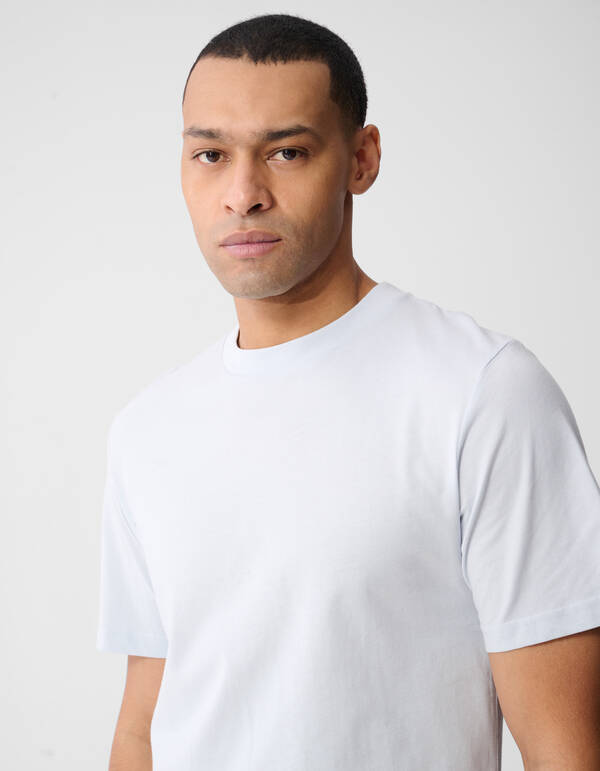 Fading Circle Artwork T-Shirt Hellblau SHOEBY MEN