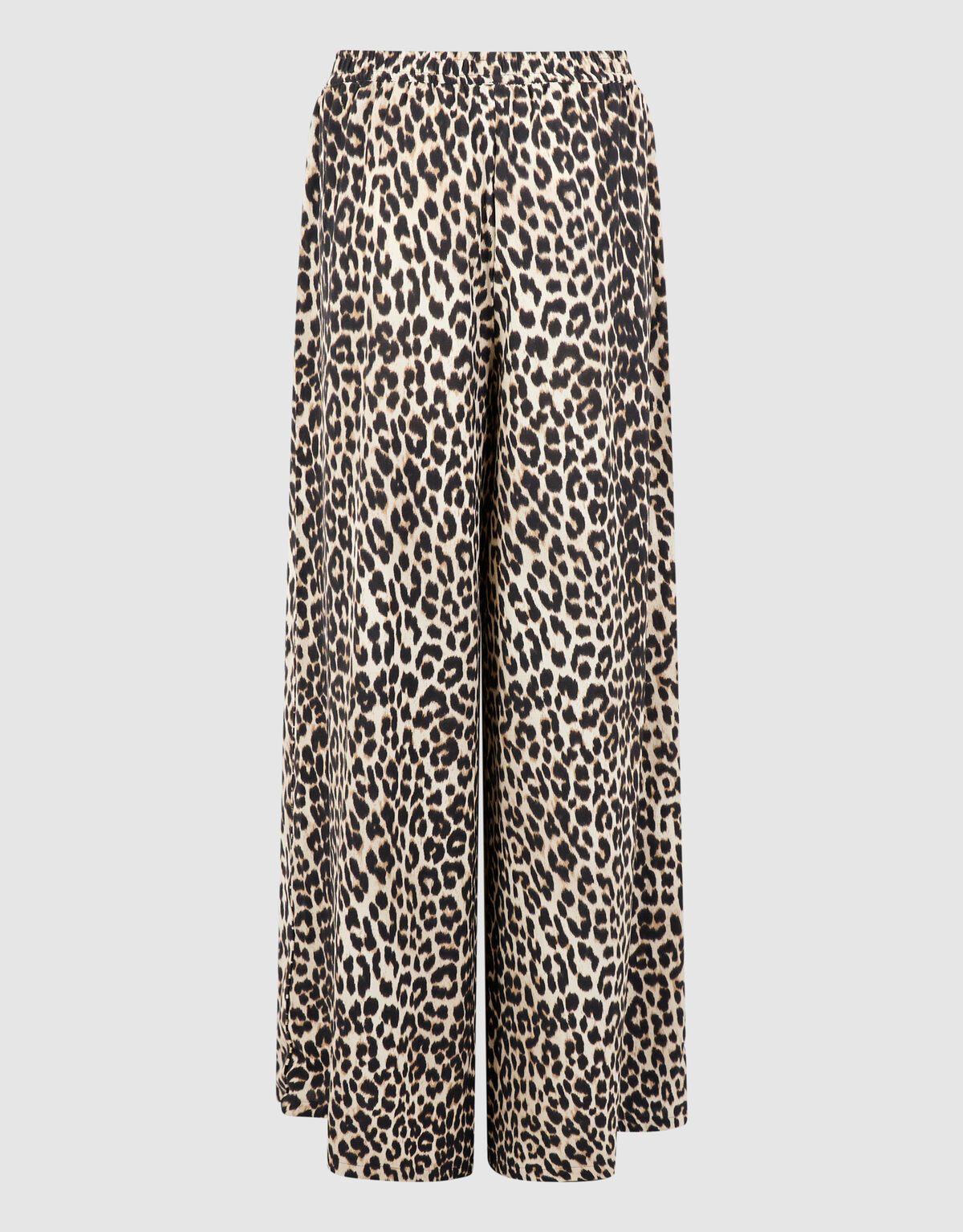 Leopard Twist Weitbein-Hose Braun SHOEBY WOMEN