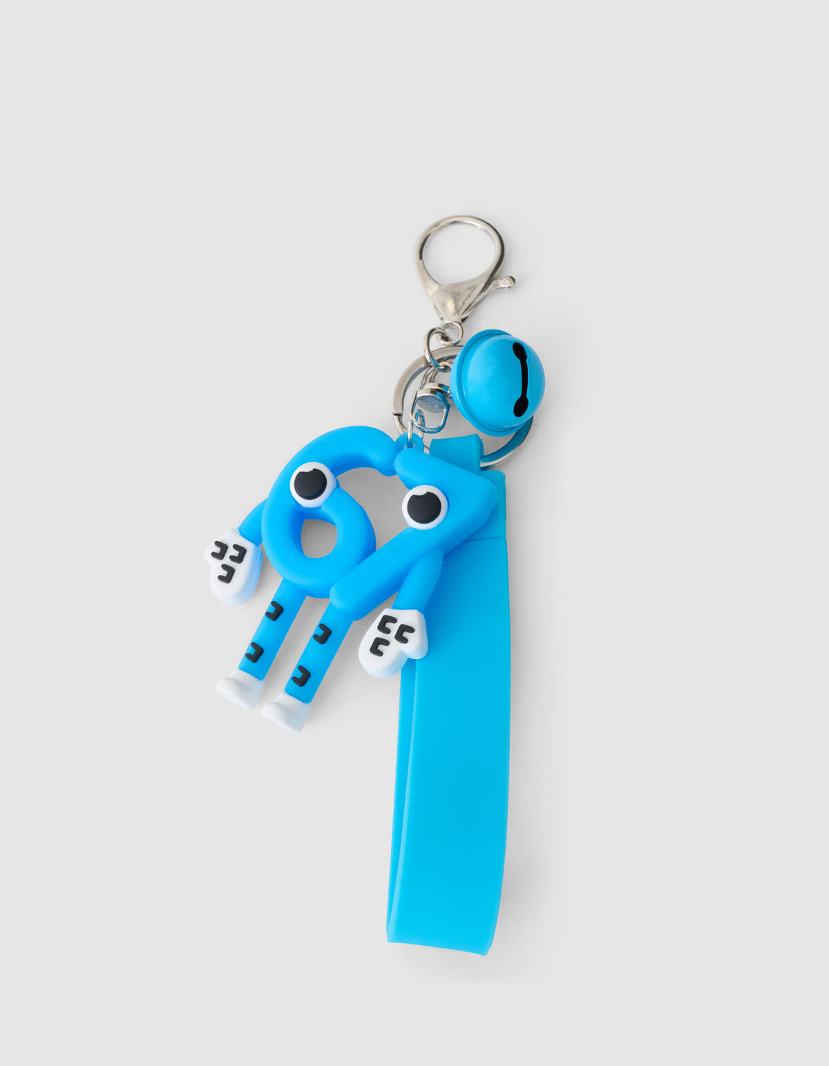 Lustiger Schl&uuml;sselanh&auml;nger Blau SHOEBY ACCESSOIRES