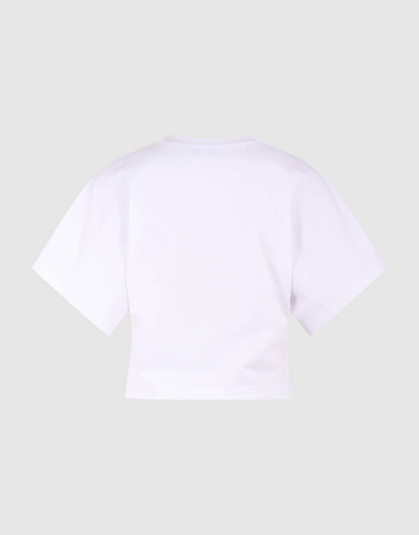 Big Sleeve T-Shirt Wei&szlig; von Monica SHOEBY WOMEN