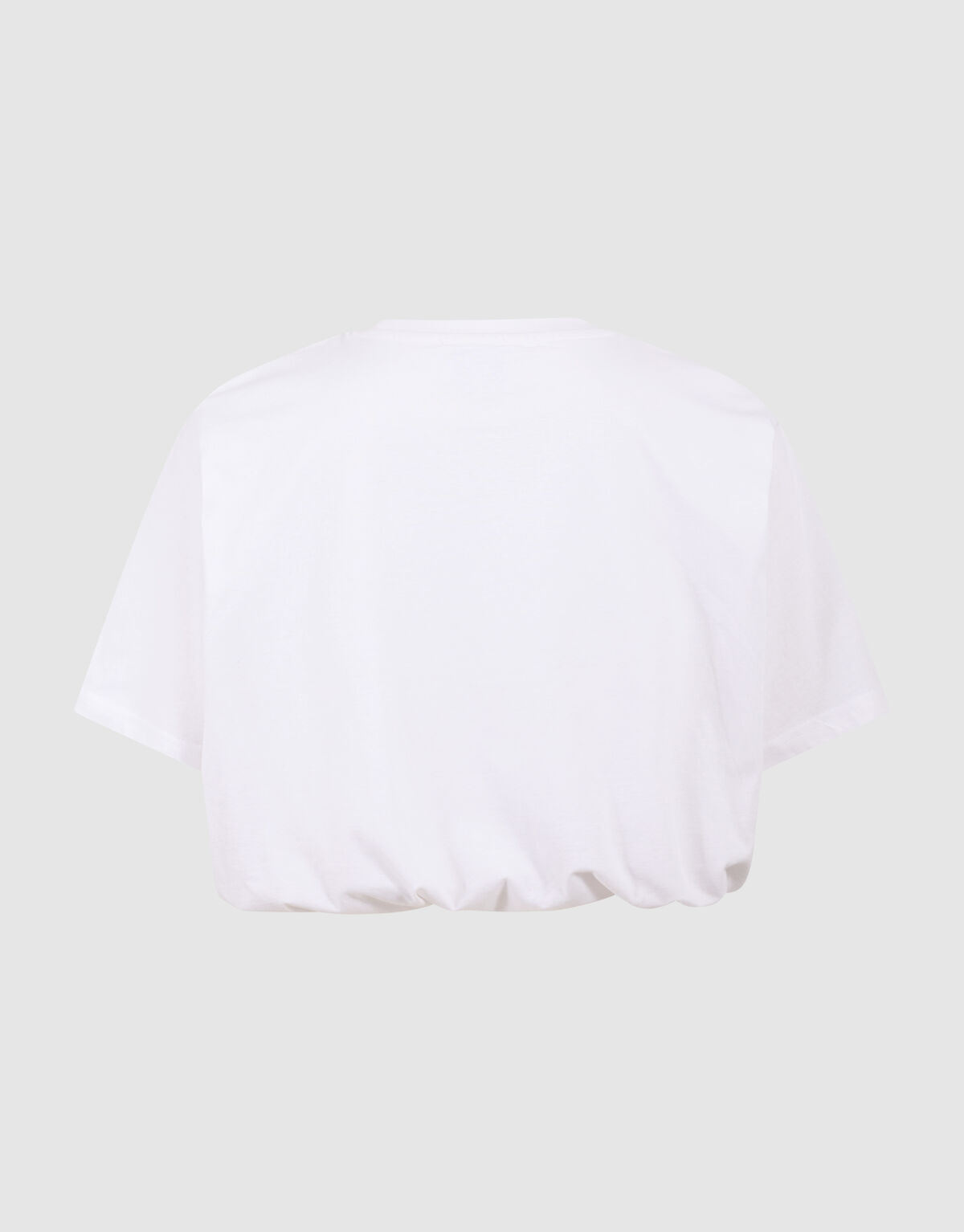 Oversized Balloon T-Shirt Wei&szlig; SHOEBY WOMEN