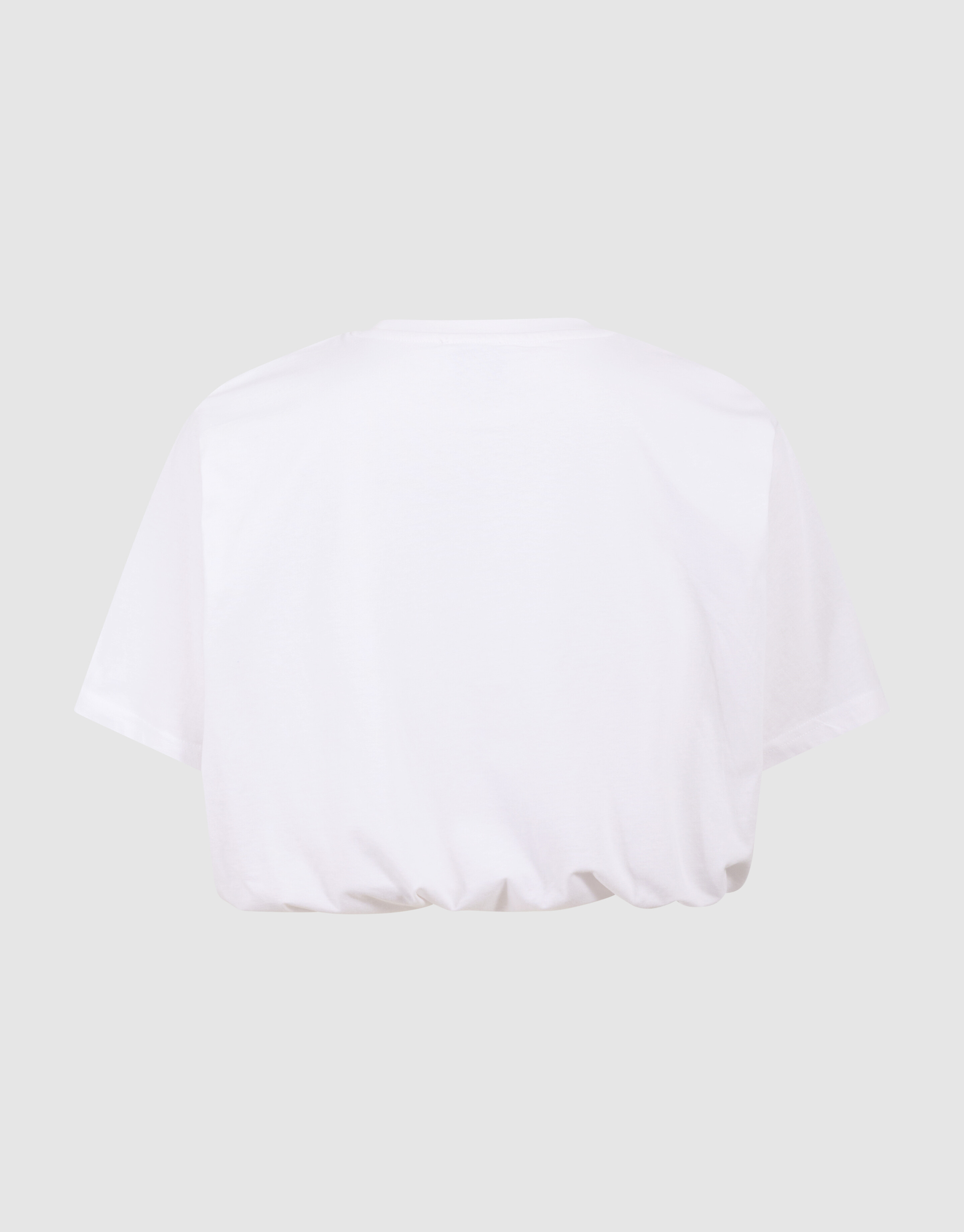 Oversized Balloon T-Shirt Wei&szlig; SHOEBY WOMEN