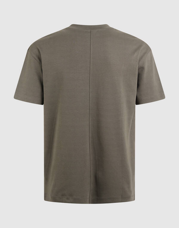 Stickerei-Kunst T-Shirt Dunkelgr&uuml;n SHOEBY MEN