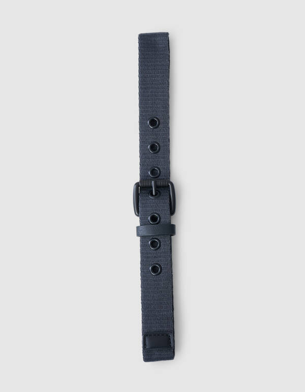 Basic Canvas Gürtel Dunkelgrau SHOEBY ACCESSOIRES