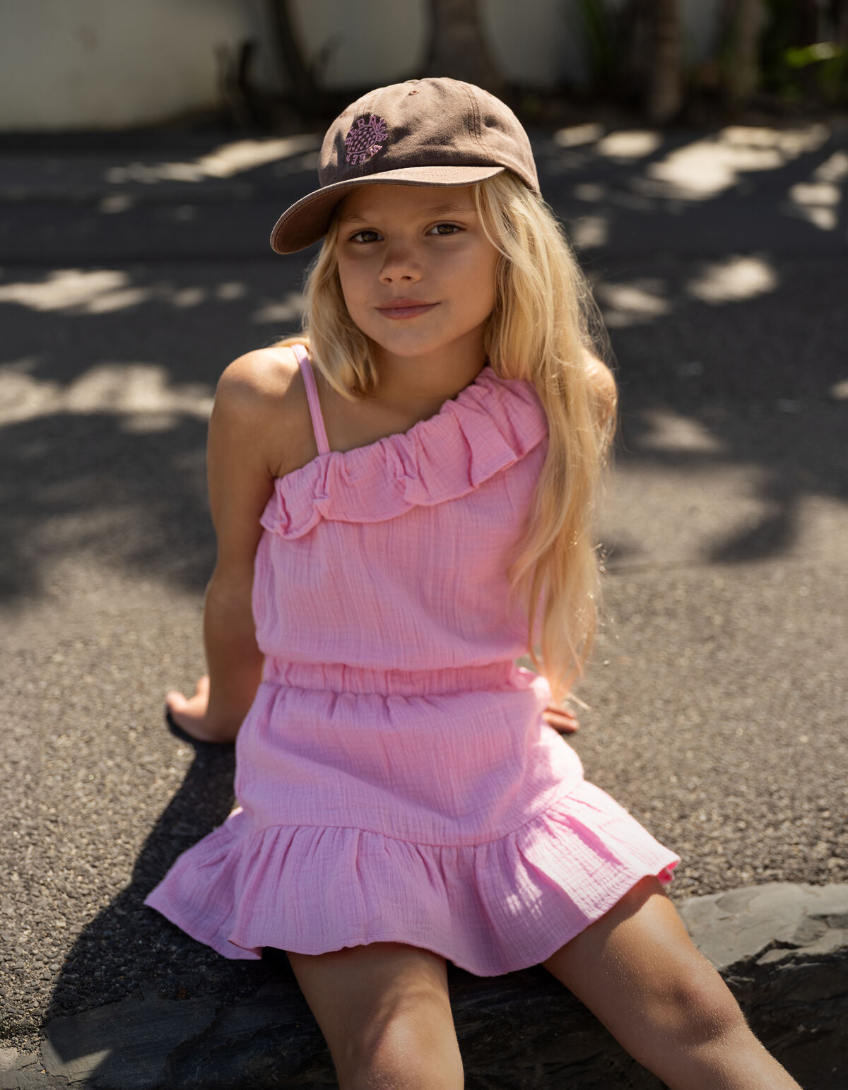 Struktur Playsuit Rosa SHOEBY GIRLS