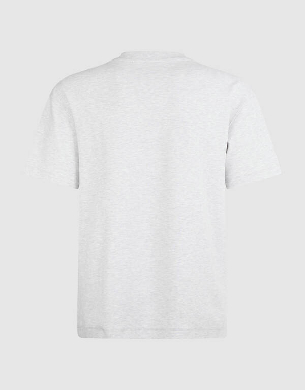 Label-Basic-T-Shirt Hellgrau SHOEBY MEN