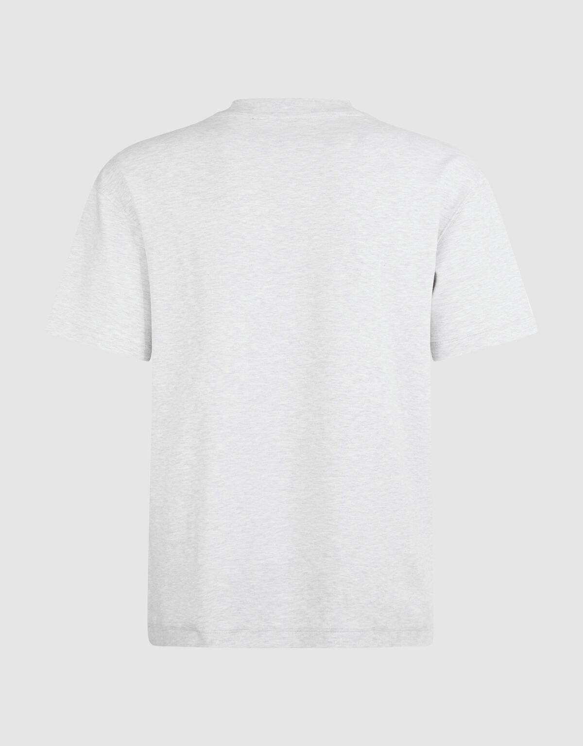 Label-Basic-T-Shirt Hellgrau SHOEBY MEN