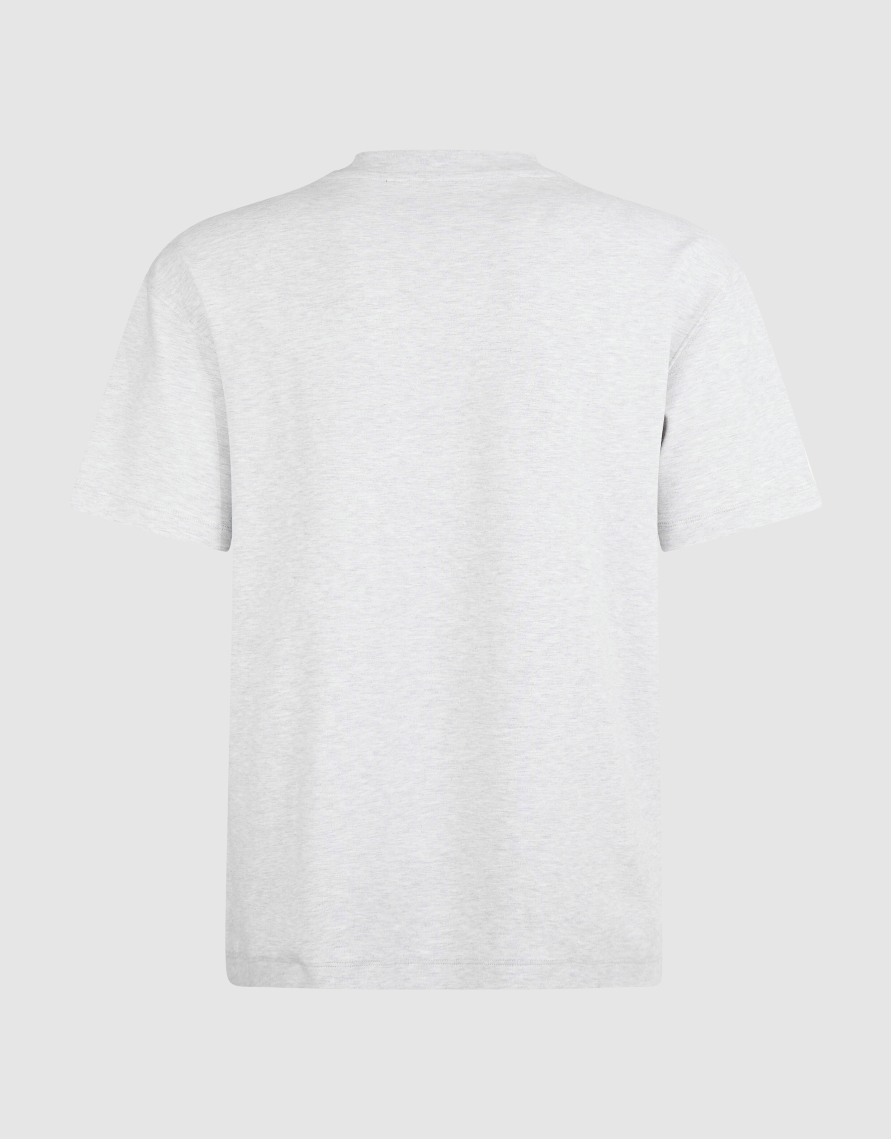 Label-Basic-T-Shirt Hellgrau SHOEBY MEN