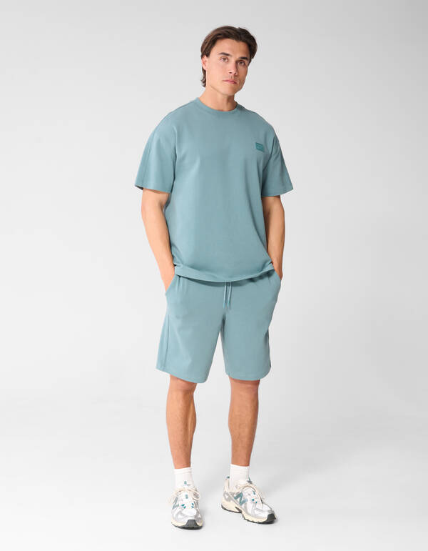 Spark Label T-Shirt Blau SHOEBY MEN