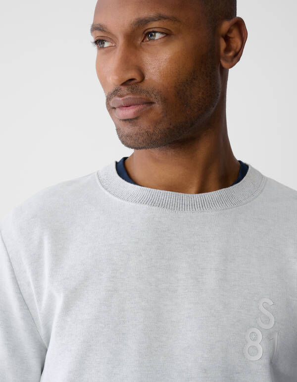 Spark Logo Sweatshirt Hellgrau SHOEBY MEN