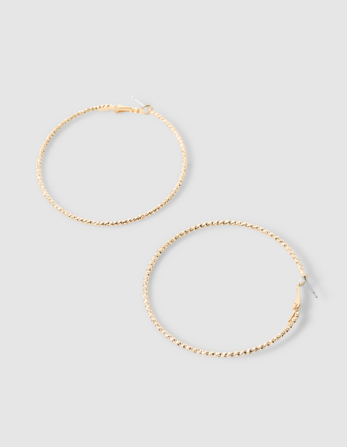 Klassische Creolen Gold SHOEBY ACCESSOIRES