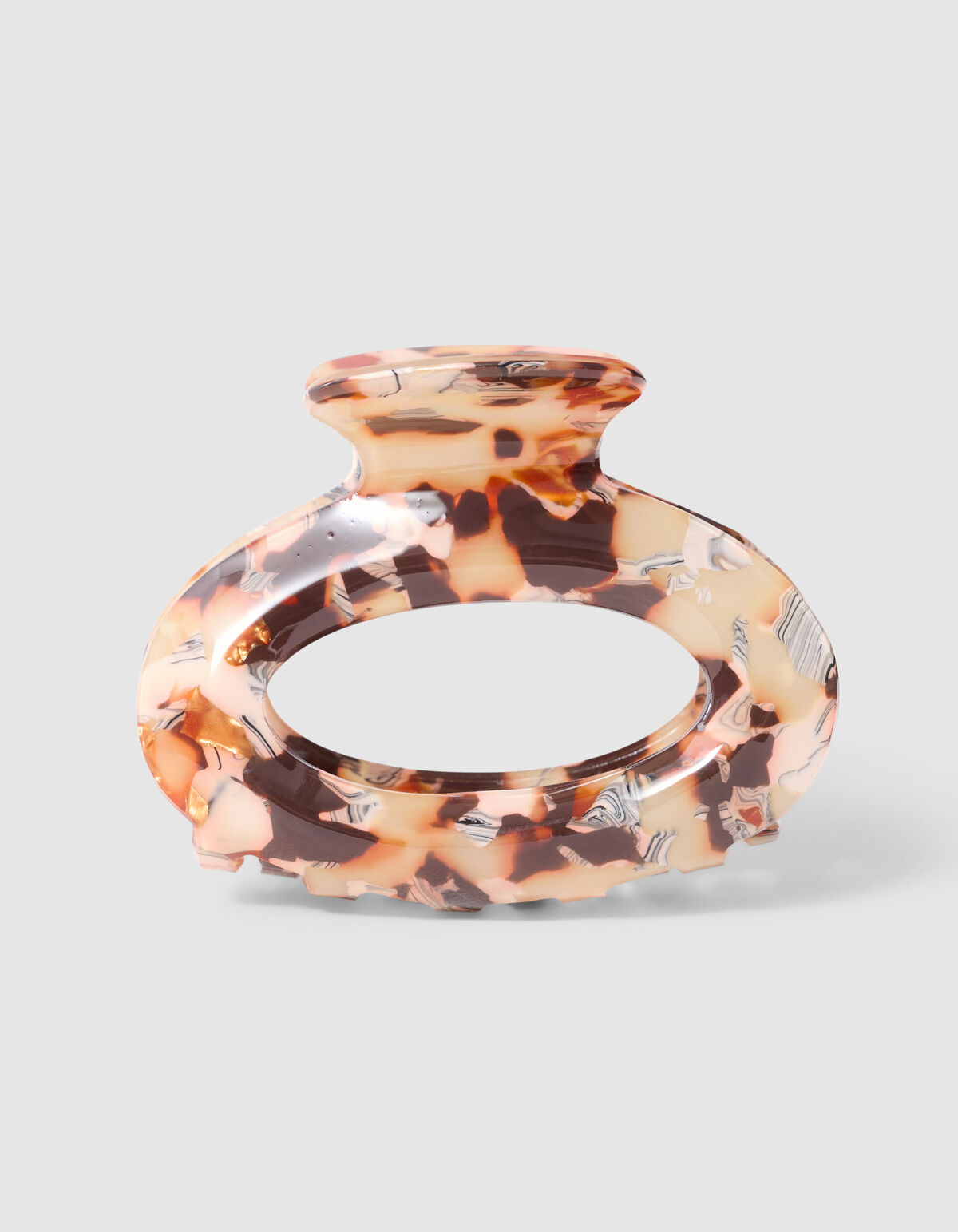 Bulky Haarspange Dunkelbraun SHOEBY ACCESSOIRES