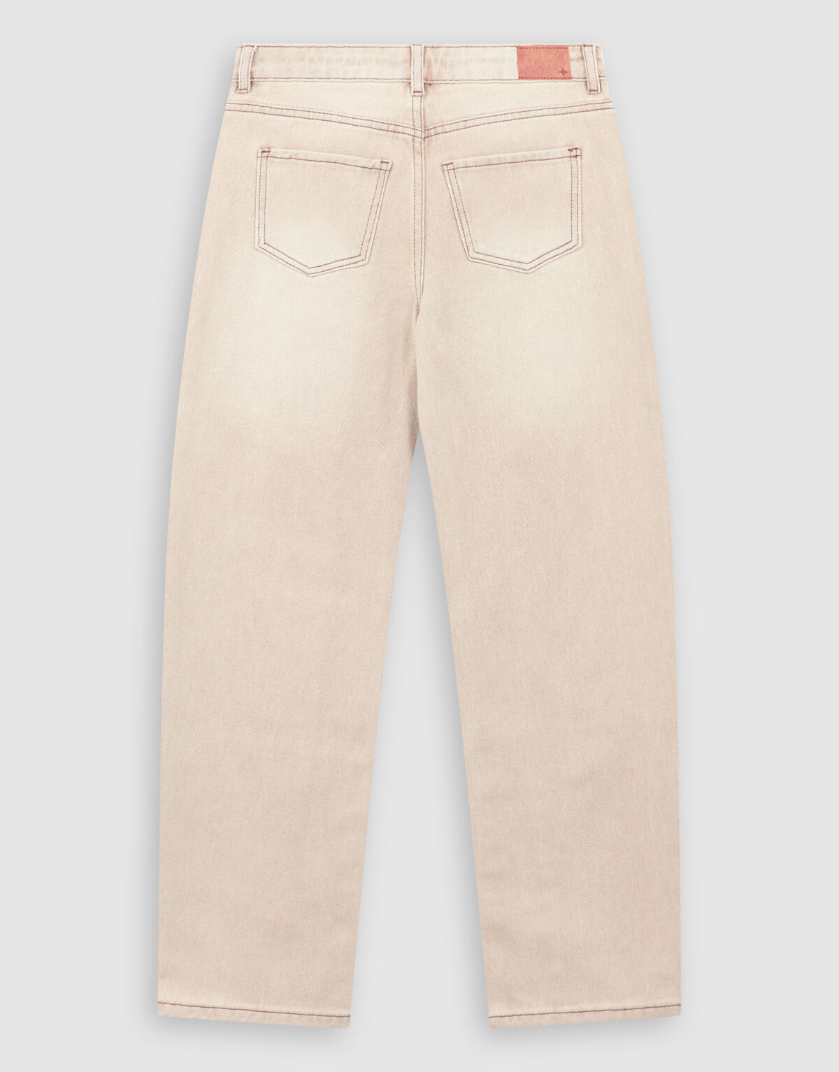 Strass Barrel Fit Jeans in Sand SHOEBY GIRLS