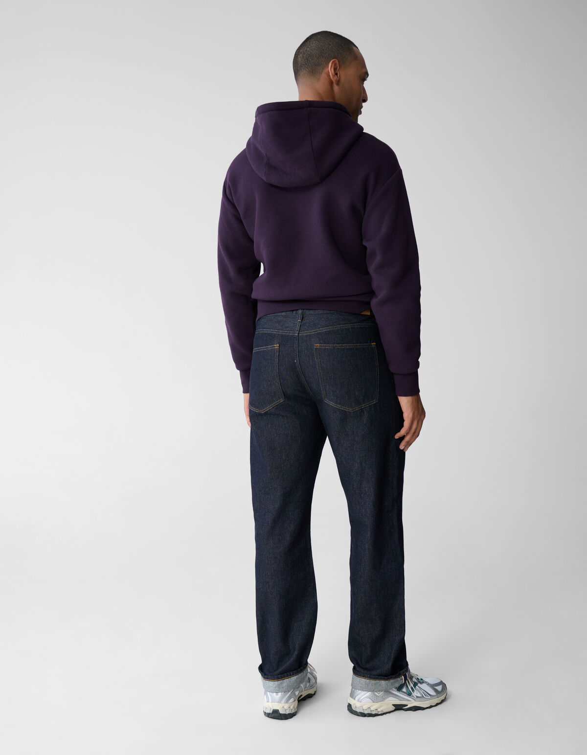 Relaxed Fit Jeans Dunkelblau SHOEBY MEN